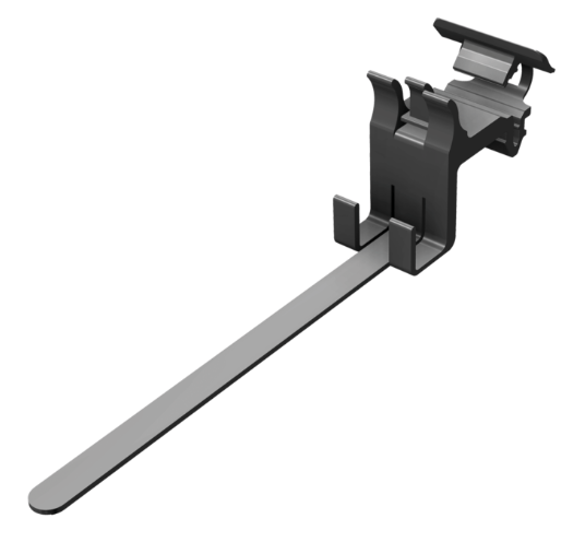 Cable Clip RAIL, matt black