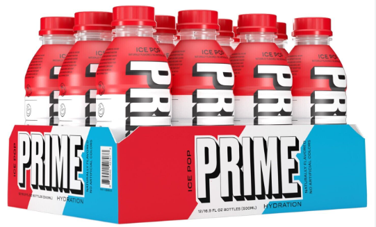 Prime Ice Pop UK 12-Pack