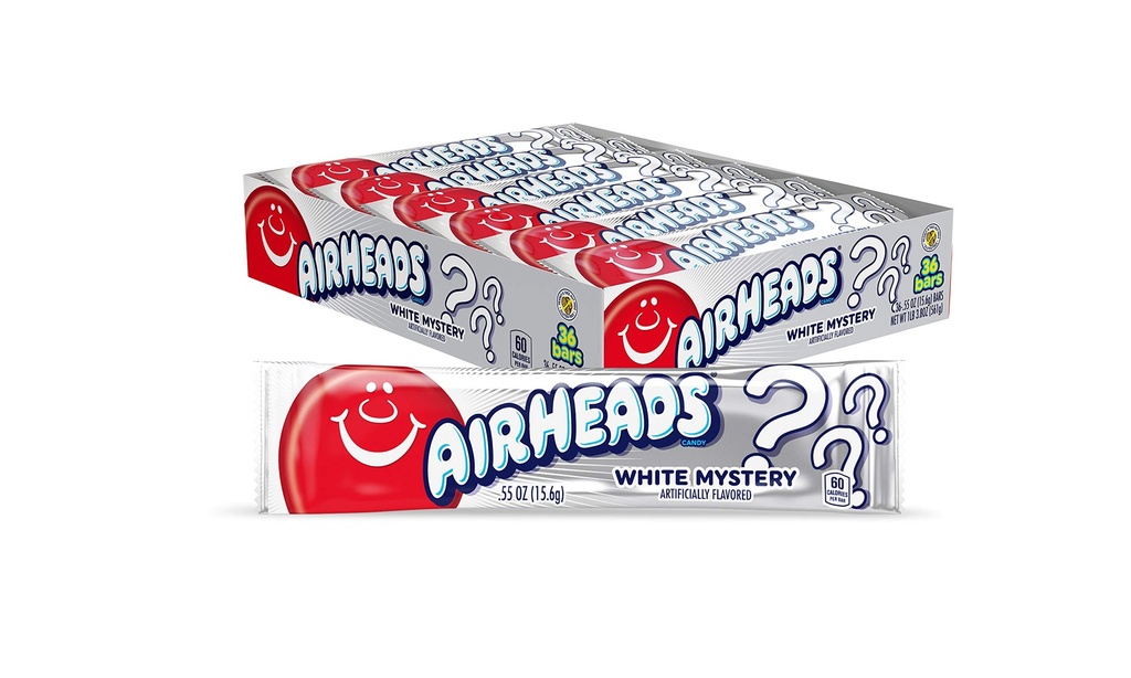 Air Heads bars White Mystery 36x15g