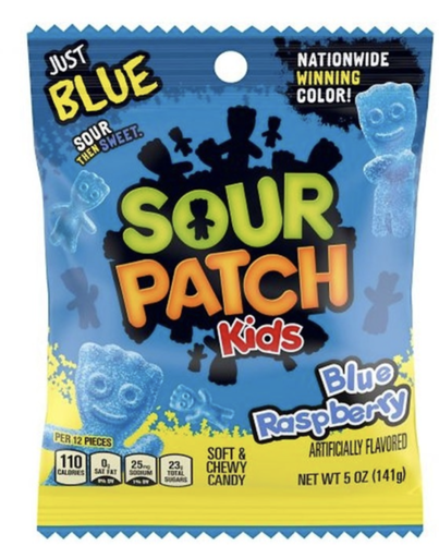 Sour Patch Kids Blue Raspberry 102gx12