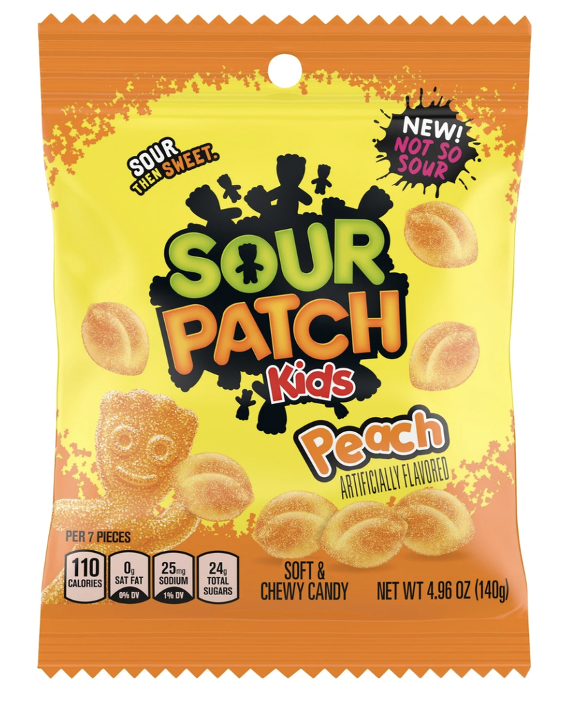 Sour Patch Kids Peach 102g (1x12)