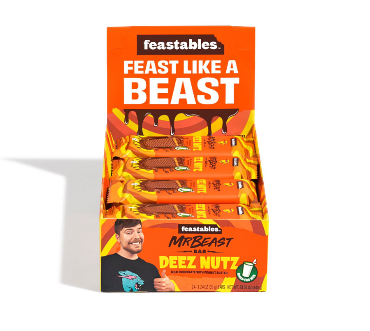 MrBeast MINI Deez Nutz 24x35g