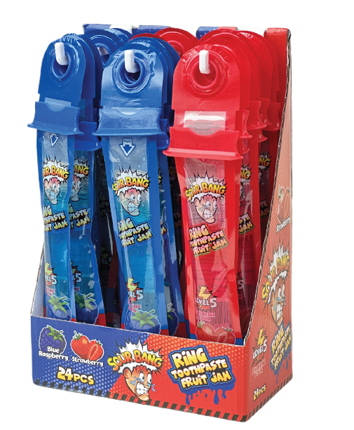 Sour Bang Toothpaste Fruit Jam (24 x 32g)