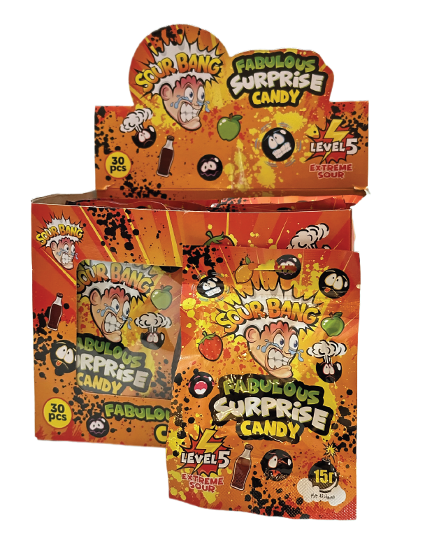 Sour Bang Fabulous Surprise Candy (30 x 15g)