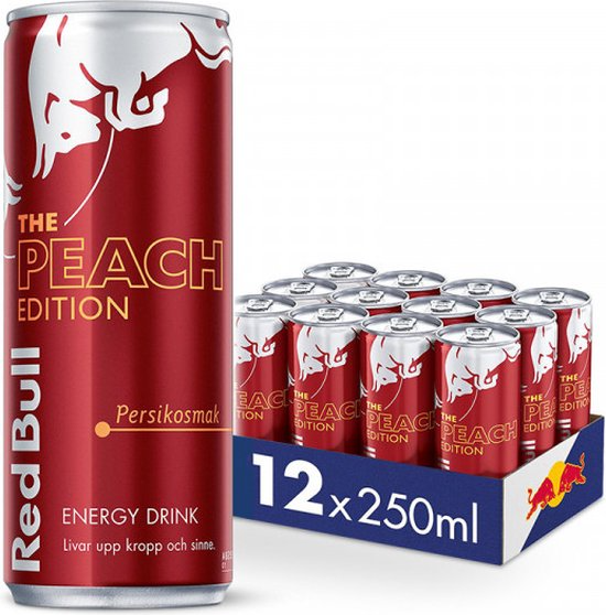 Red Bull The Peach Edition x24 