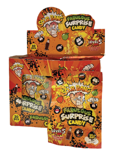 [MOK007] Sour Bang Fabulous Surprise Candy (30 x 15g)