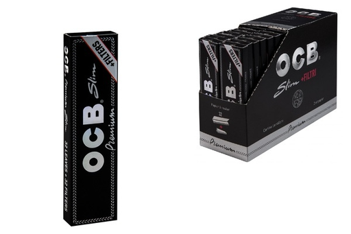 [OCB003] OCB BLACK KS+Tips box/32